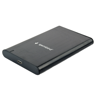 Gembird Externe Opslag 500 GB| USB 3.0 Slim Enclosure, Zwart