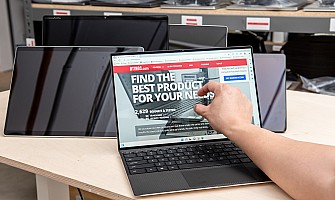 Laptop met touchscreen