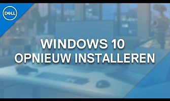 Windows 10 opnieuw installeren