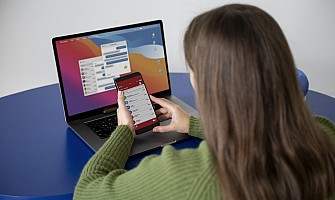 Internet via telefoon op laptop