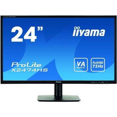 Refurbished Iiyama ProLite X2474HS | 24'' Inch | IPS