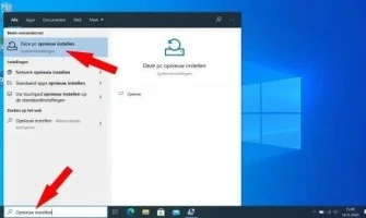laptop naar fabrieksinstellingen