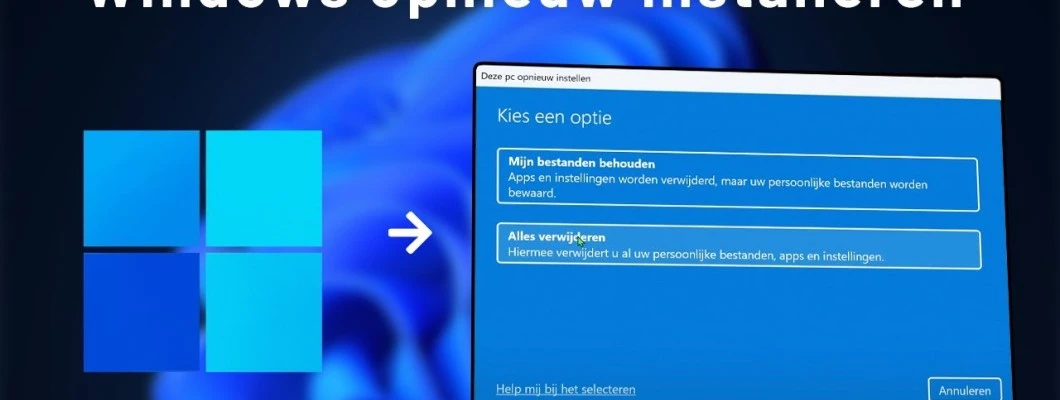 Opnieuw installeren Windows
