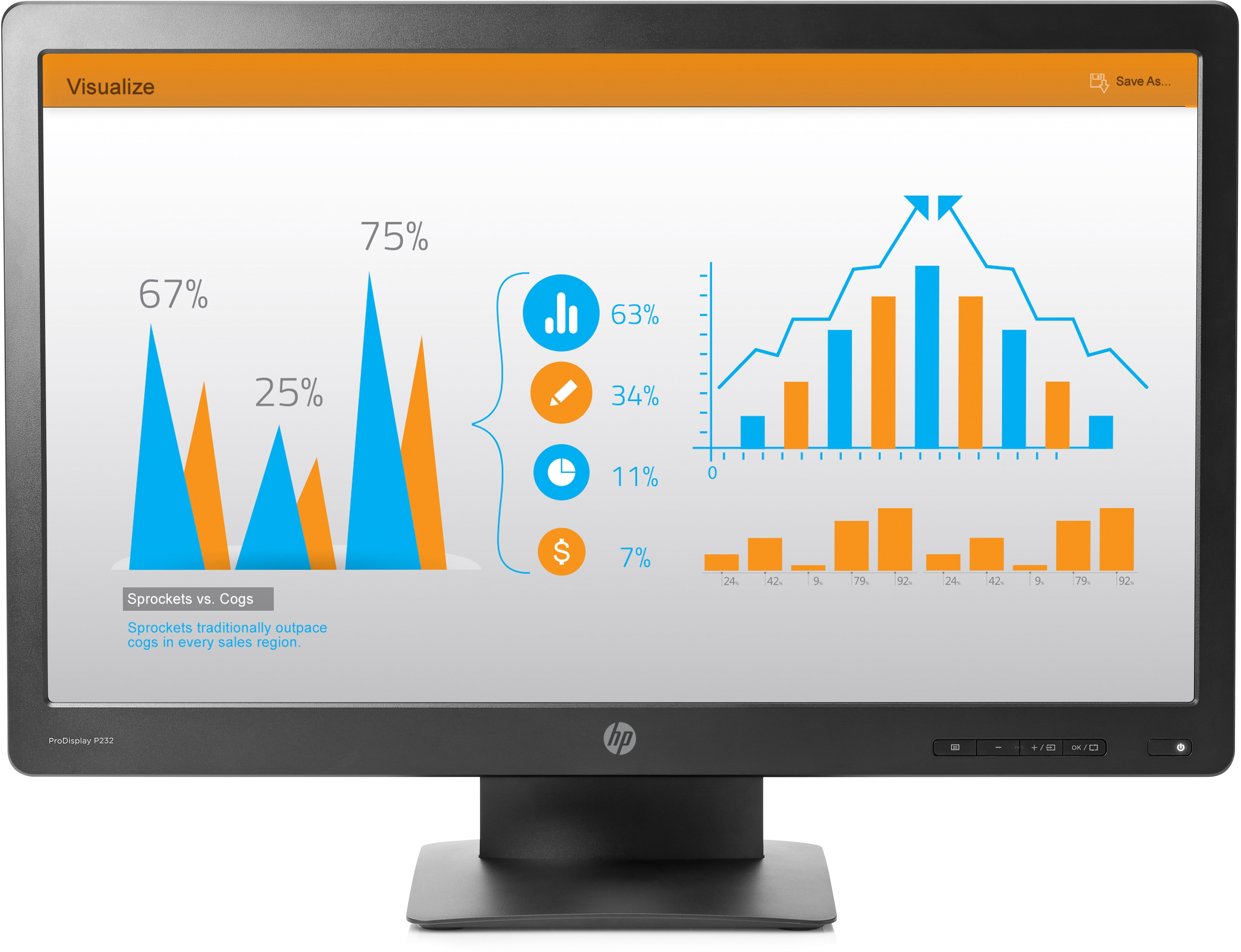 Refurbished Monitoren Hewlett-Packard ProDisplay P232