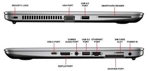 Gebruikte Laptops Hewlett-Packard 820 G3